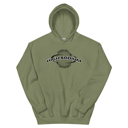 high sodium worldwide Hoodie