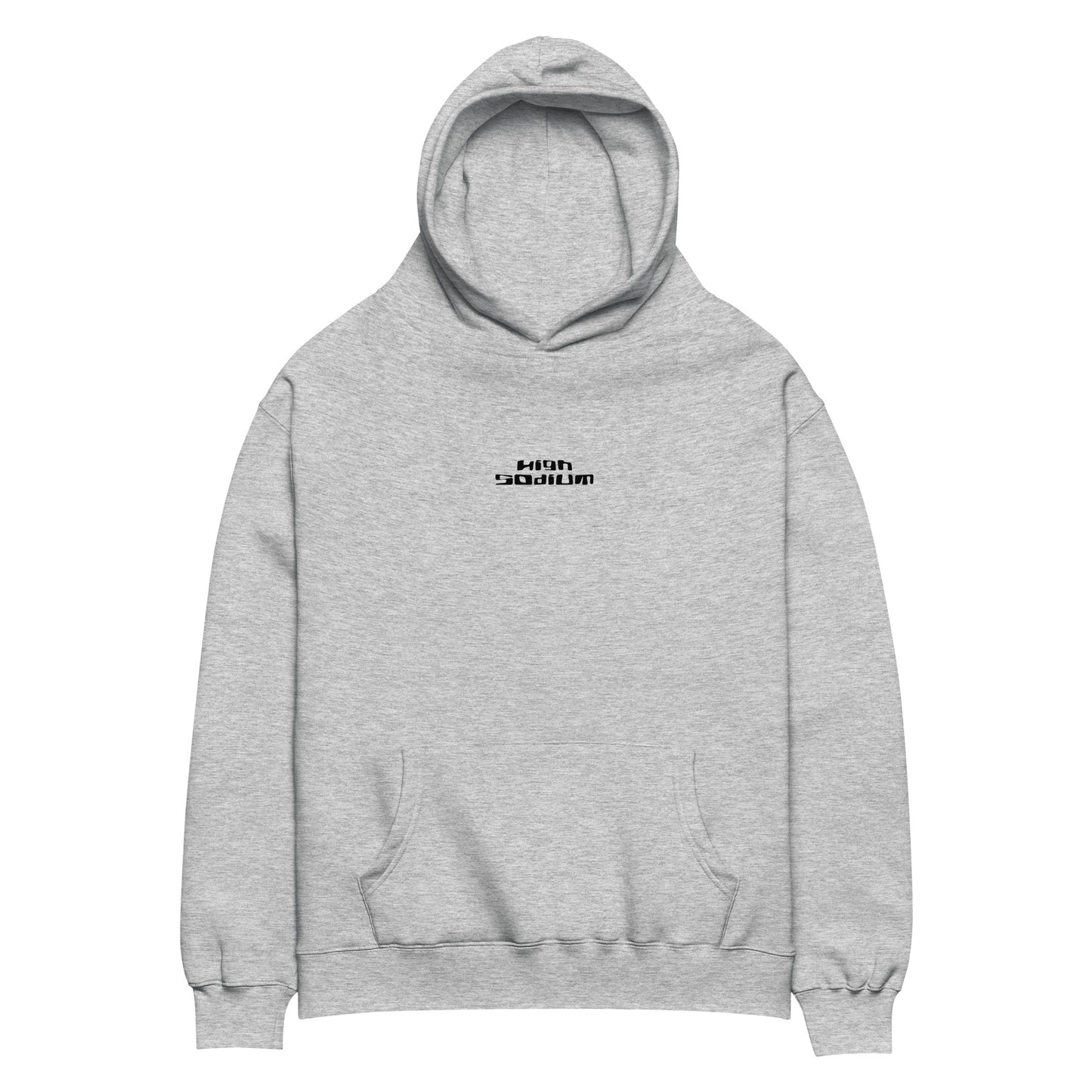 high sodium tech oversized hoodie