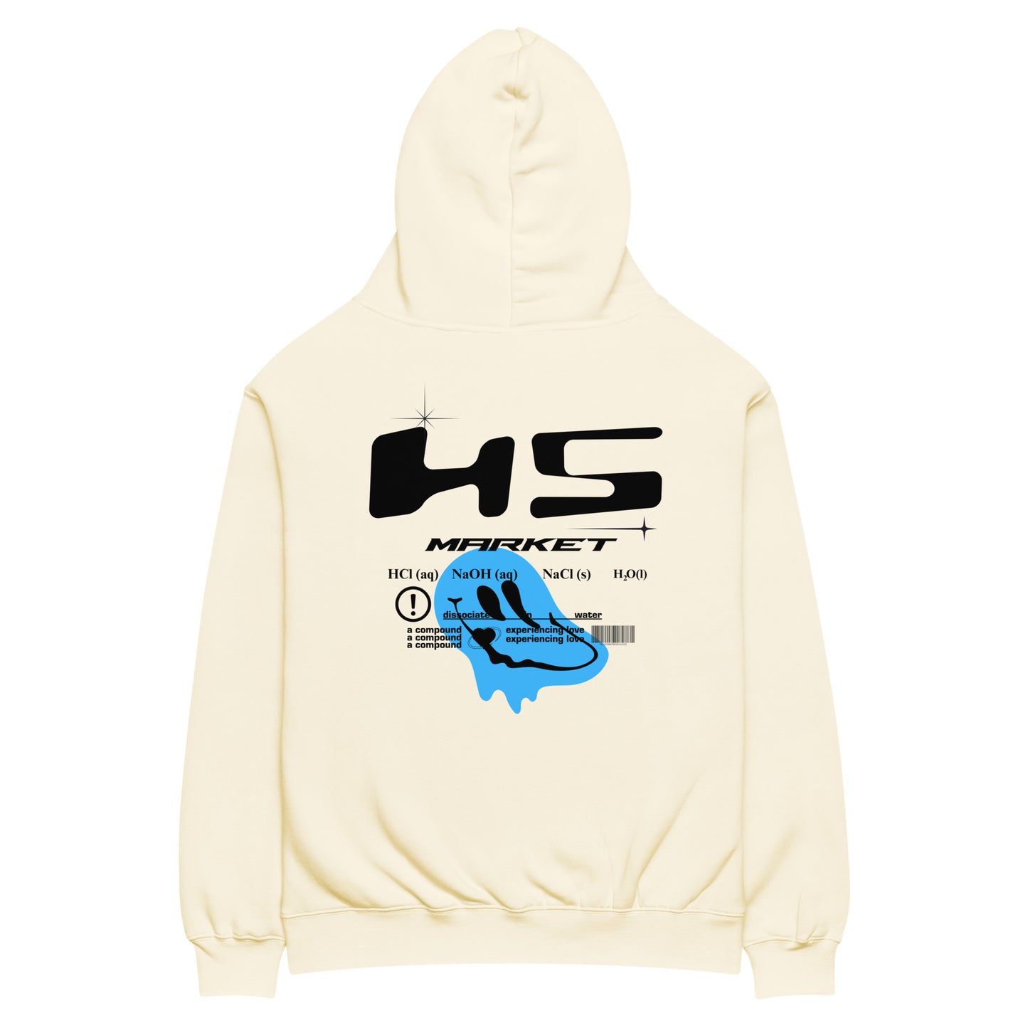 high sodium tech oversized hoodie